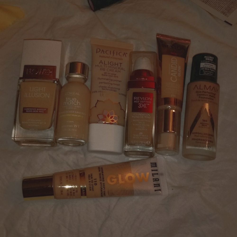 Varios foundations 10.00 a piece